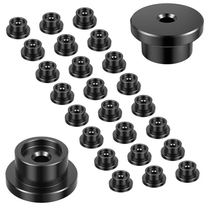 FMhotu Carbon Steel Nuts Heavy Duty Nuts Assortment Kit Washer, 1 inch Screw Hardware Nuts Fastener Tool, Screw Cap Covers Nuts for Decorating Outdoor Pergolas, Pavilions, Decks