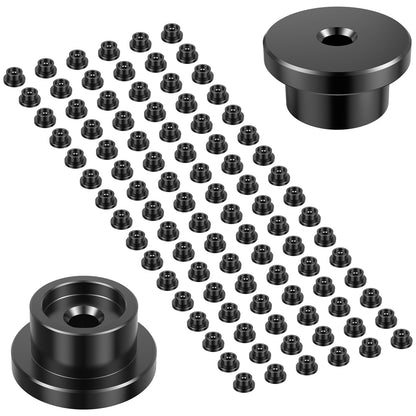 FMhotu Carbon Steel Nuts Heavy Duty Nuts Assortment Kit Washer, 1 inch Screw Hardware Nuts Fastener Tool, Screw Cap Covers Nuts for Decorating Outdoor Pergolas, Pavilions, Decks