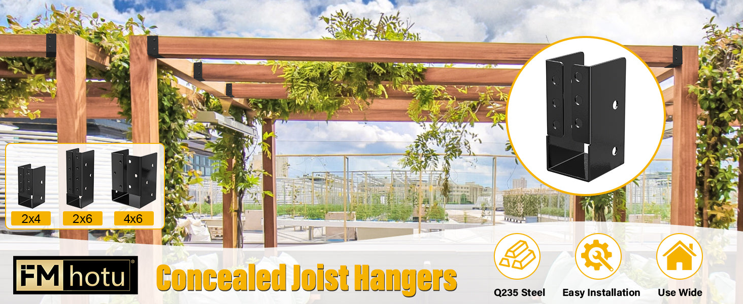 FMhotu Concealed Joist Hanger, 2