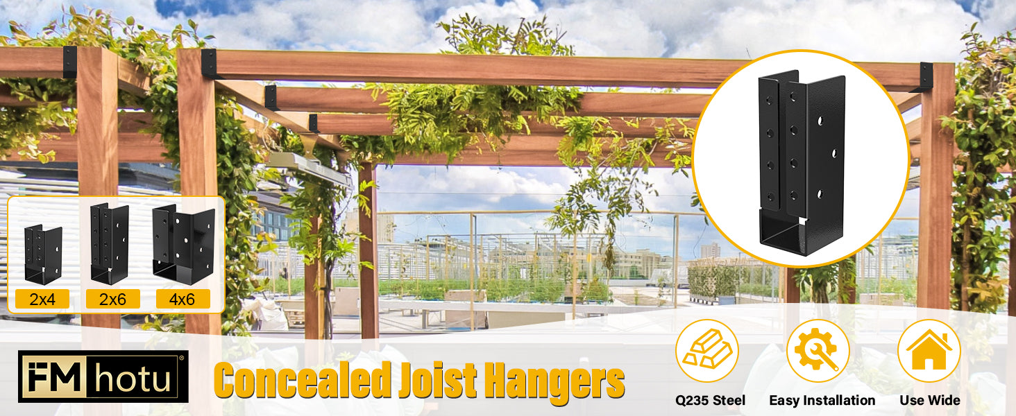 FMhotu Concealed Joist Hanger, 2