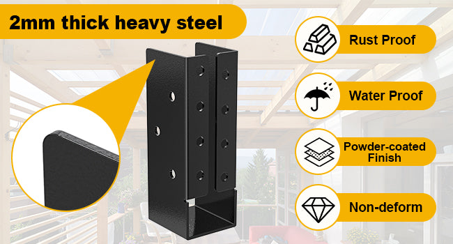 FMhotu Concealed Joist Hanger, 2