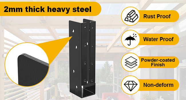 FMhotu Concealed Joist Hanger, 2