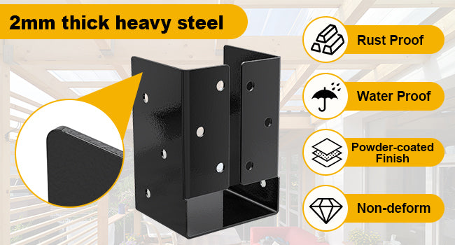 FMhotu Concealed Joist Hanger,4